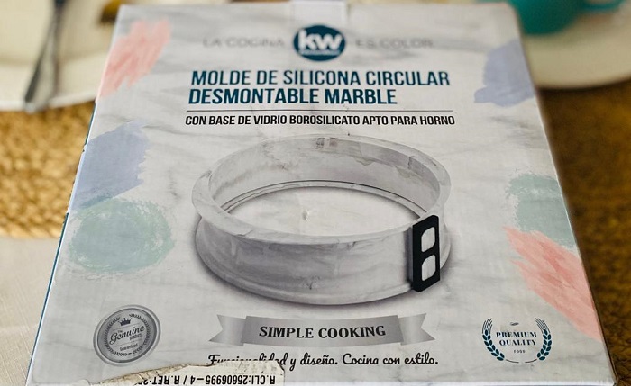 Molde Kitchenware de Silicona y Vidrio